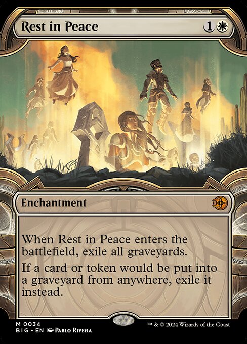 Rest in Peace - The Big Score BIG 0034 M (2024; Pablo Rivera; showcase vault frame)