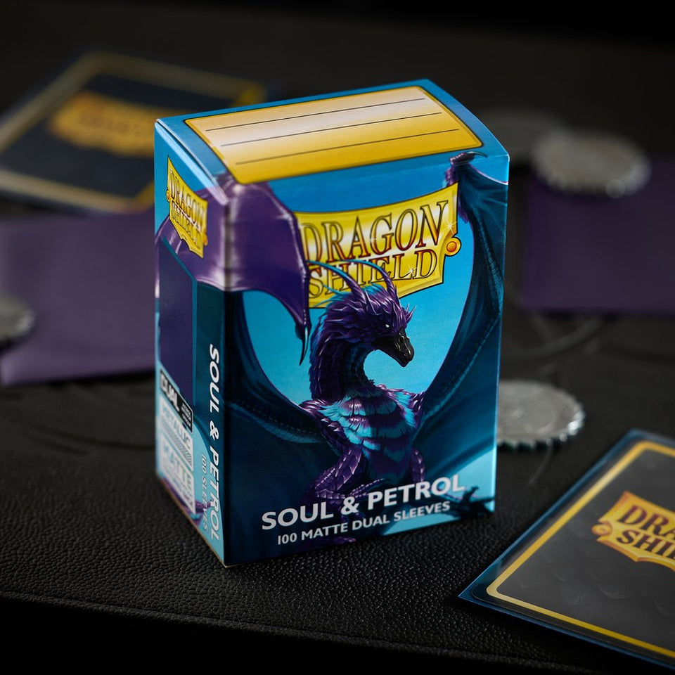 Dragon Shield: Dual Matte Soul & Petrol Sleeves
