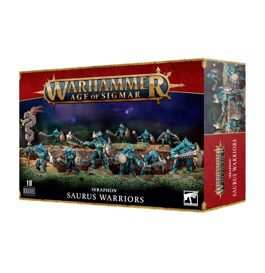Seraphon Saurus Warriors (10)