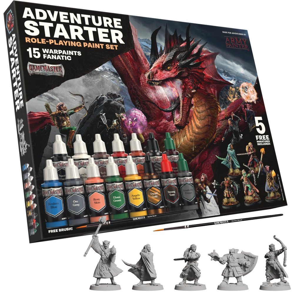 AP GameMaster Adventure Starter Paint Set