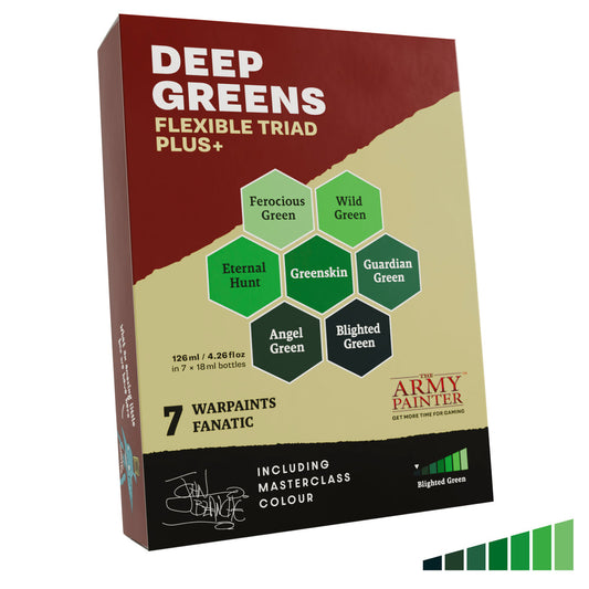 The Army Painter: Flexible Triad PLUS+: Deep Greens