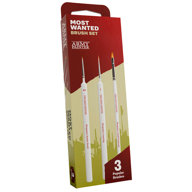 The Army Painter: Most Wanted Brush Set
