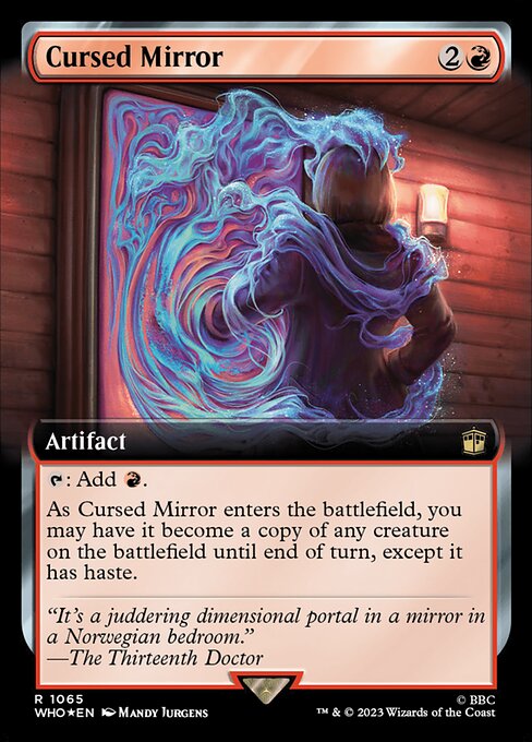 Cursed Mirror - FOIL ★ WHO 1065