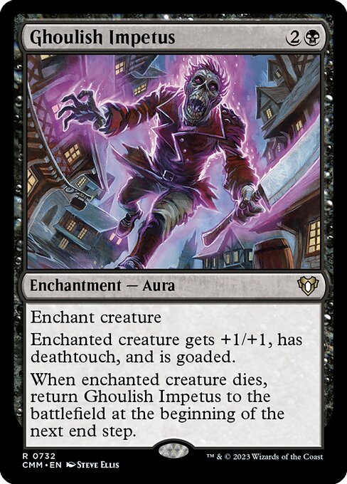 Ghoulish Impetus - CMM 0732 R (Commander Masters)
