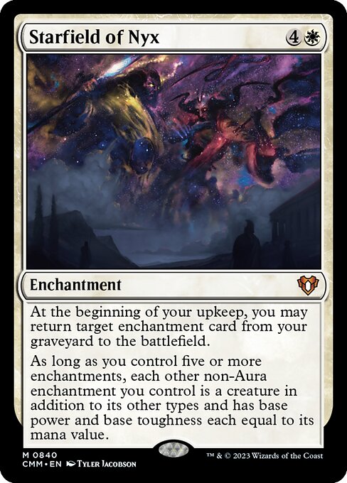 Starfield of Nyx - Commander Masters CMM 0840 M (2023; Tyler Jacobson)