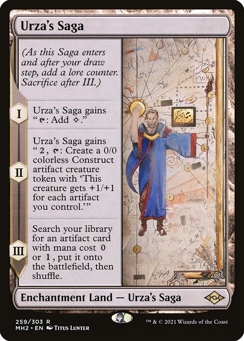 Urza's Saga - Modern Horizons 2 MH2 259/303 R (2021; Titus Lunter)