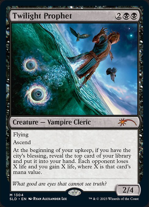 Twilight Prophet - SLD 1304 M (Secret Lair, Ryan Alexander Lee art)