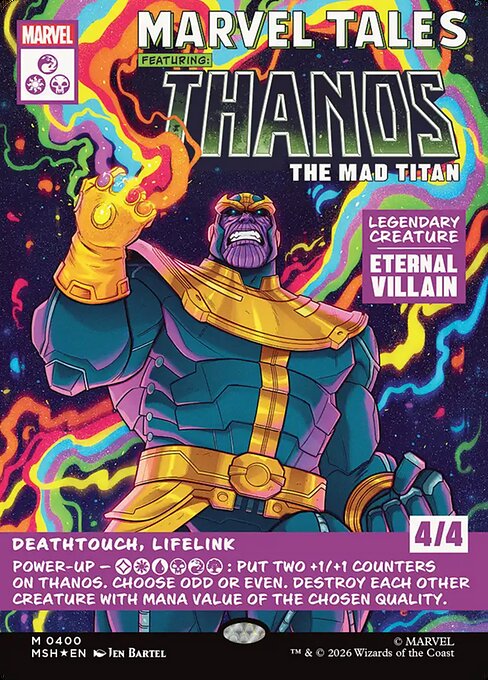 Thanos, the Mad Titan — MSH