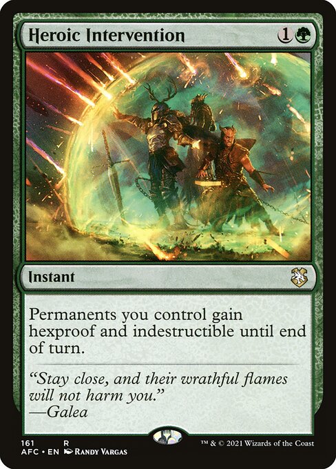 Heroic Intervention — AFC