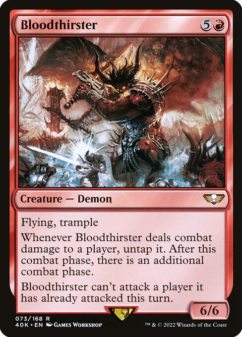 Bloodthirster - 40K 073/168 (Warhammer 40,000 Commander) R