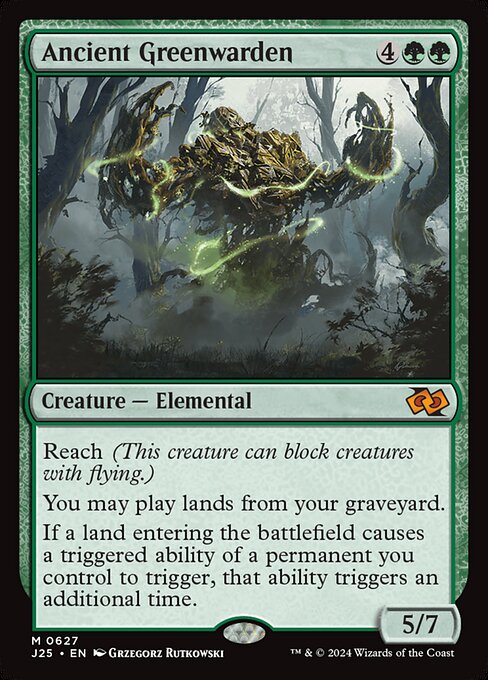 Ancient Greenwarden - J25 0627 (M)