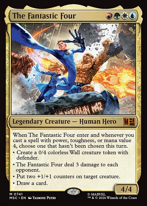 The Fantastic Four - MSC M 0741
