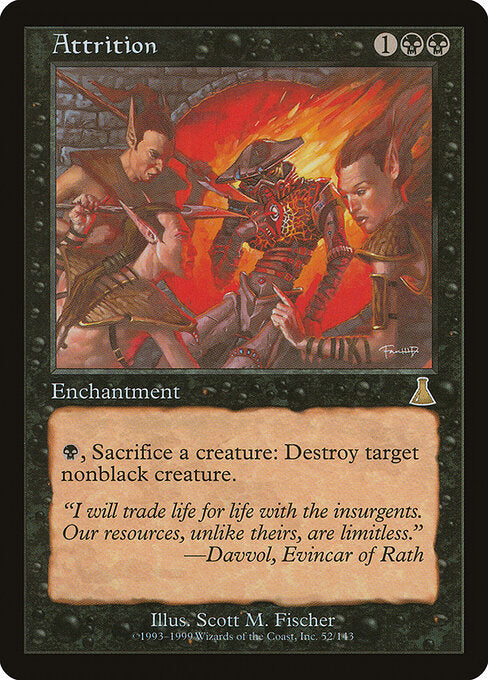 Attrition - Urza's Destiny UDS 52 (1999)