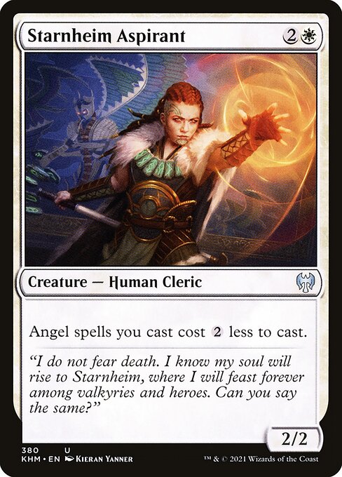Starnheim Aspirant - Kaldheim KHM 380 U (2021; Kieran Yanner)