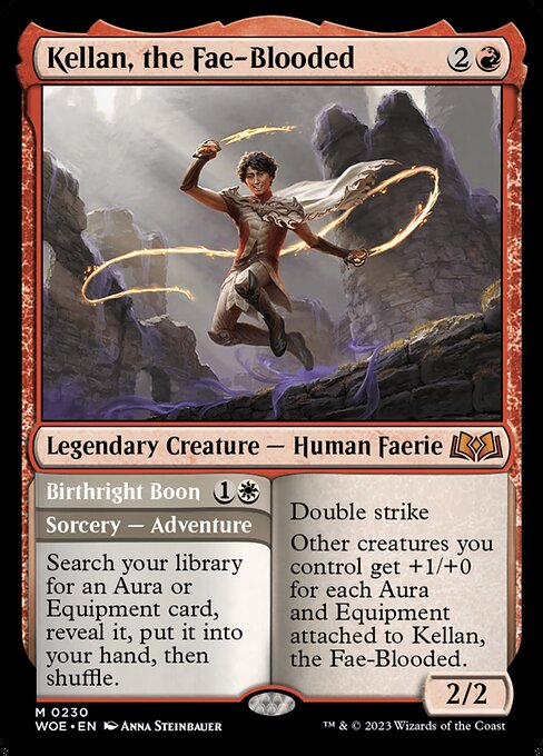 Kellan, the Fae-Blooded // Birthright Boon — WOE