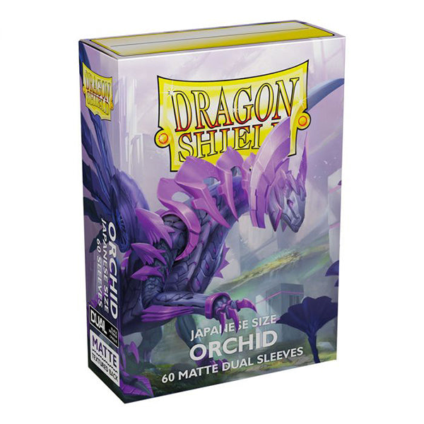 Dragon Shield Sleeves: Japanese DUAL- Matte Orchid 'Emma' (60 ct.)
