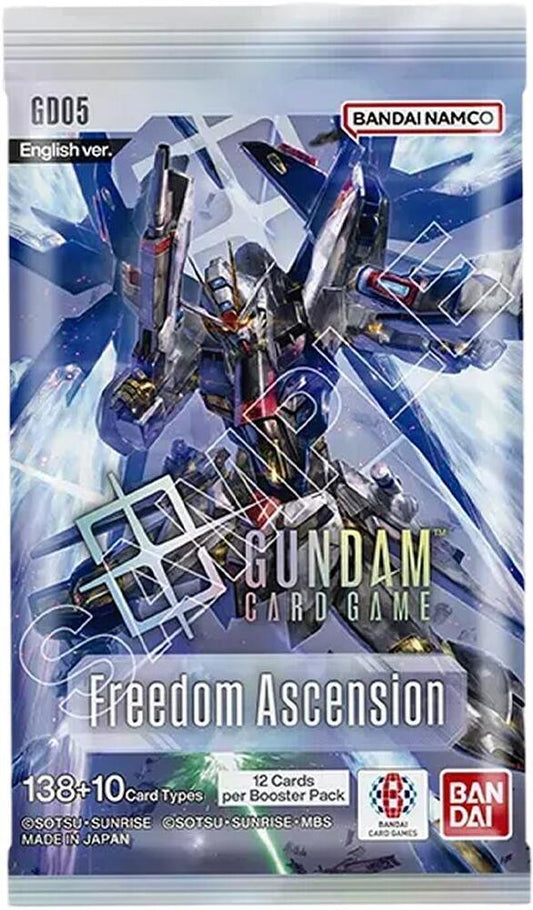 Gundam Card Game: Freedom Ascension Booster Pack