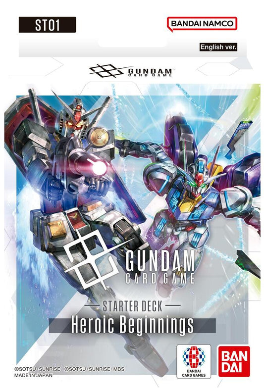 Gundam Card Game: Heroic Beginnings Starter Deck (ST01)