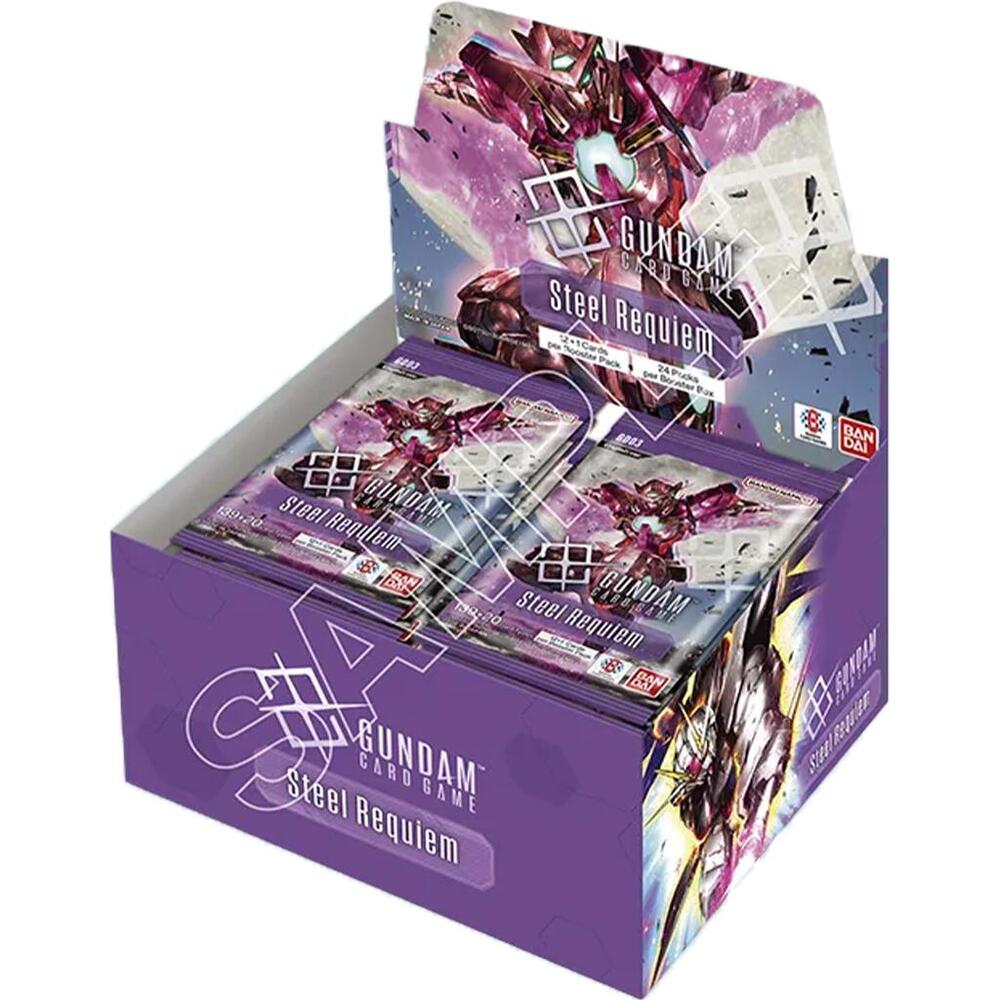 Gundam Card Game: Steel Requiem Booster Box (24 Packs)