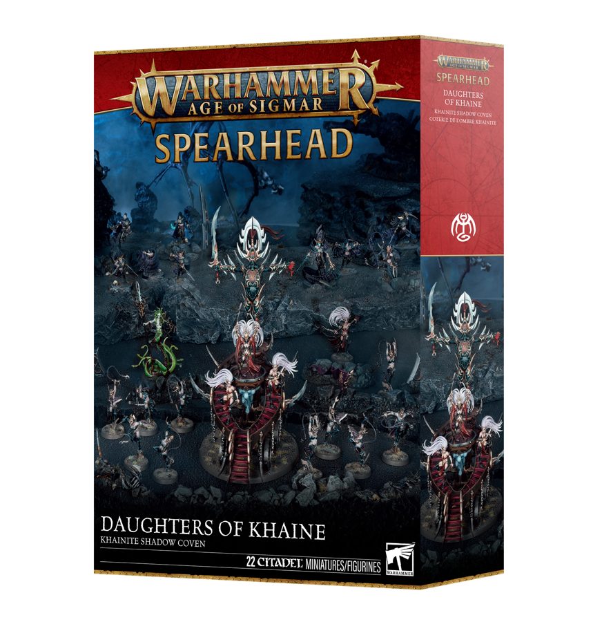 Daughters of Khaine Spearhead Khainite Shadow Coven