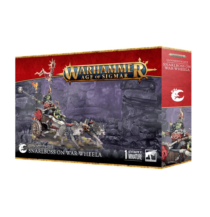 Gloomspite Gitz Snarlboss On War Wheela