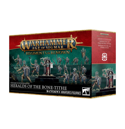 Ossiarch Bonereapers Regiments of Renown Heralds Of The Bonetithe