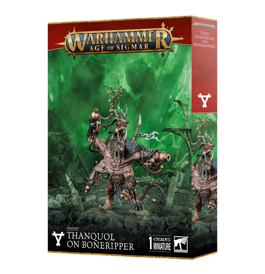 Skaven Thankquol on Boneripper