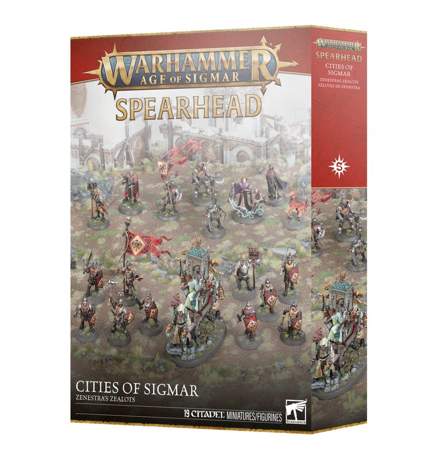 Spearhead Cities of Sigmar Zenestras Zealots