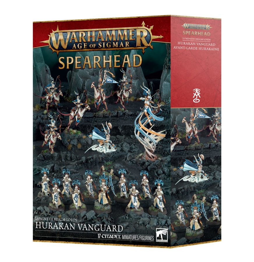Spearhead Lumineth Realm lords Hurakan Vanguard