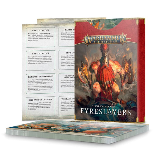 Warscroll Cards: Fireslayers