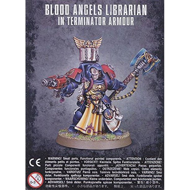 Blood Angels Librarian in Terminator Armour