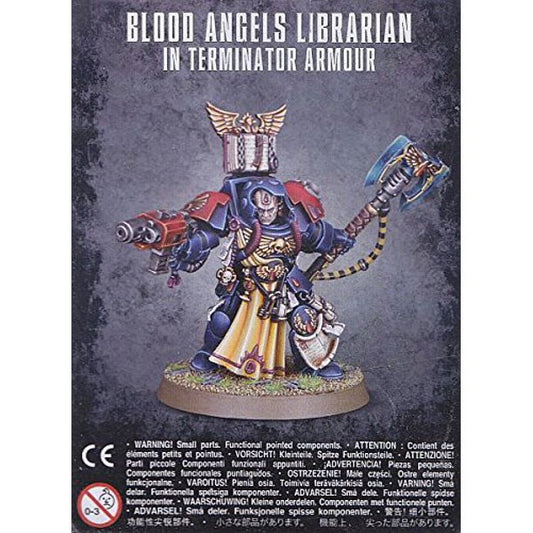 Blood Angels Librarian in Terminator Armour