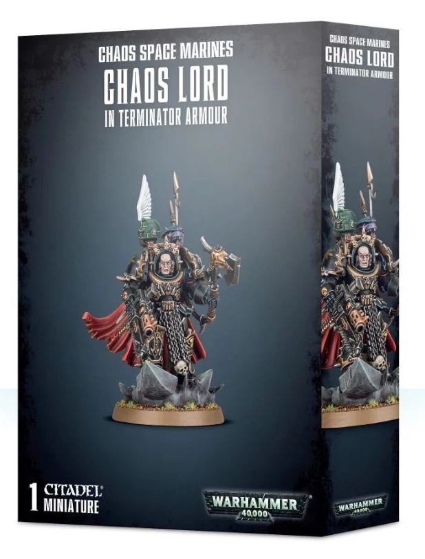 Chaos Lord in Terminator Armour / Sorcerer Lord in Terminator Armour