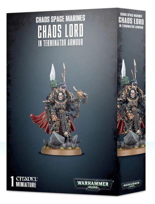 Chaos Lord in Terminator Armour / Sorcerer Lord in Terminator Armour