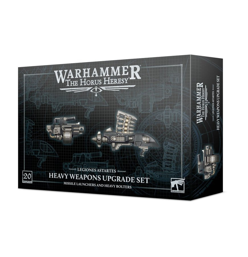 Horus Heresy: Heavy Weapons Upgrade Set (Missile Launchers and Heavy Bolters)