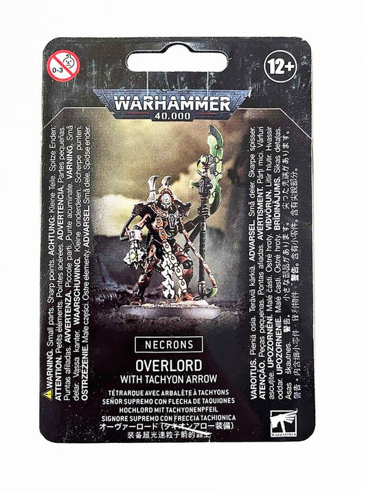 Necrons: Overlord with Tachyon Arrow