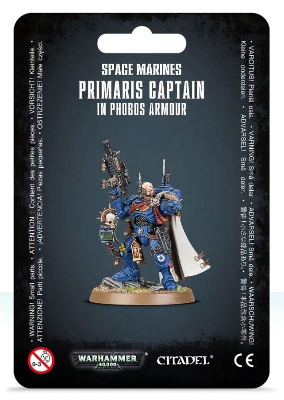 Primaris Captain in Phobos Armour