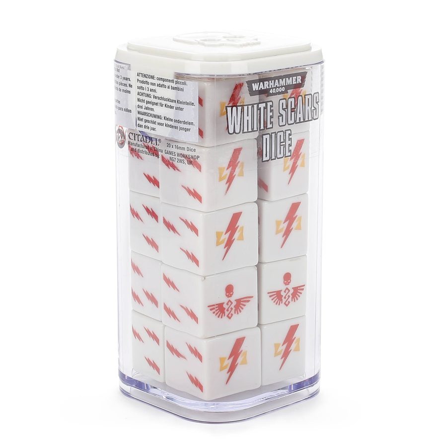 Space Marines: White Scars Dice
