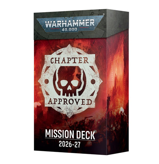 Warhammer 40,000: Chapter Approved Mission Deck 2026-27