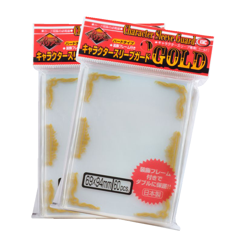 KMC Character Sleeve Guard Gold