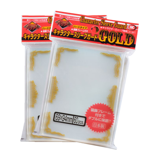 KMC Character Sleeve Guard Gold