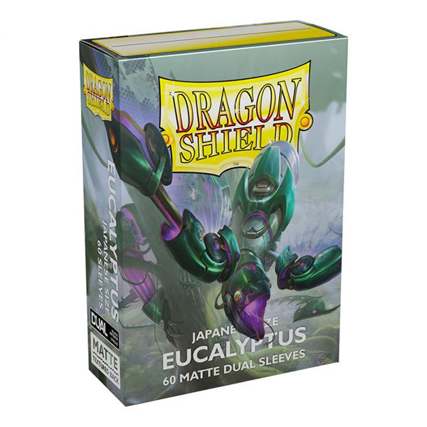 Dragon Shield Sleeves: Japanese DUAL- Matte Eucalyptus 'Lehel' (60 ct.)