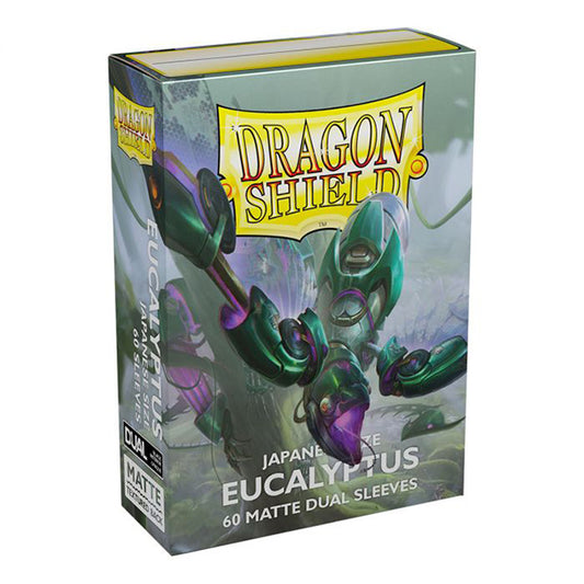 Dragon Shield Sleeves: Japanese DUAL- Matte Eucalyptus 'Lehel' (60 ct.)