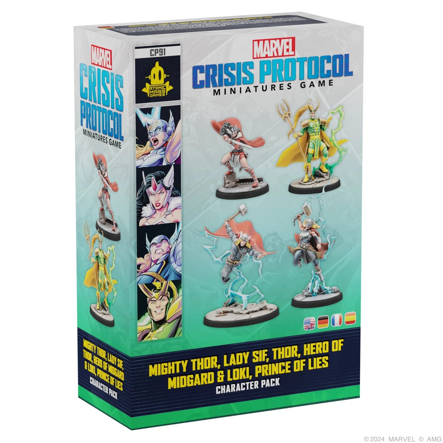 Marvel Crisis Protocol: Mighty Thor, Lady Sif, Thor & Loki