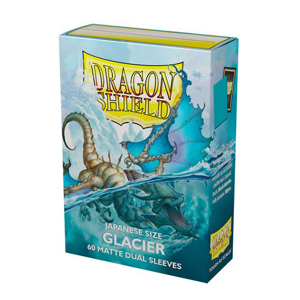 Dragon Shield Sleeves: Japanese DUAL- Matte Glacier 'Miniom' (60 ct.)