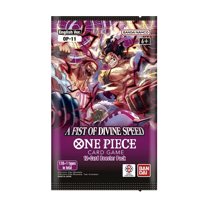 One Piece: OP-11 A Fist of Divine Speed Booster Display (24)