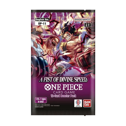 One Piece: OP-11 A Fist of Divine Speed Booster Display (24)
