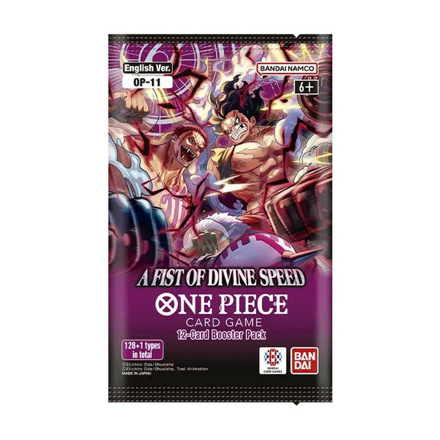 One Piece: OP-11 A Fist of Divine Speed Booster Display (24)