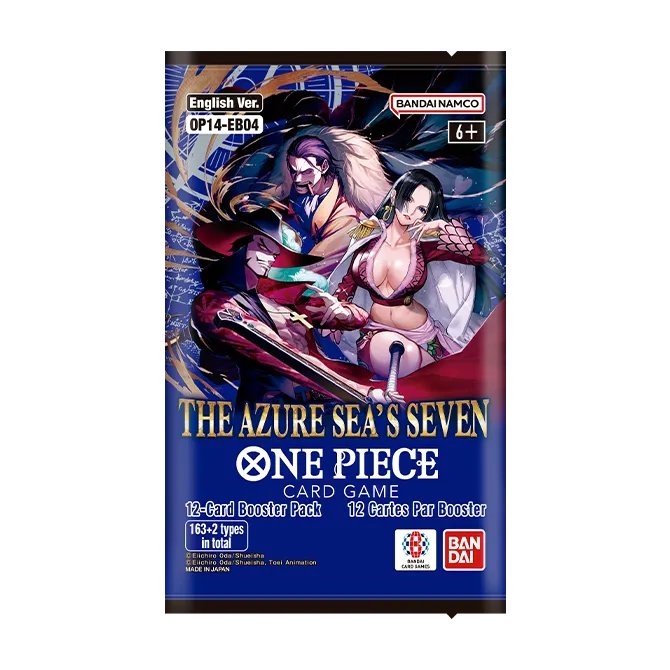 One Piece: OP-14 The Azure Sea's Seven Booster Display (24)