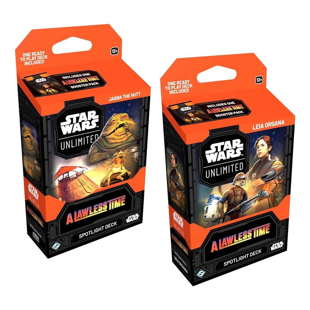 A Lawless Time - Spotlight Deck Pair: Leia Organa & Jabba the Hutt